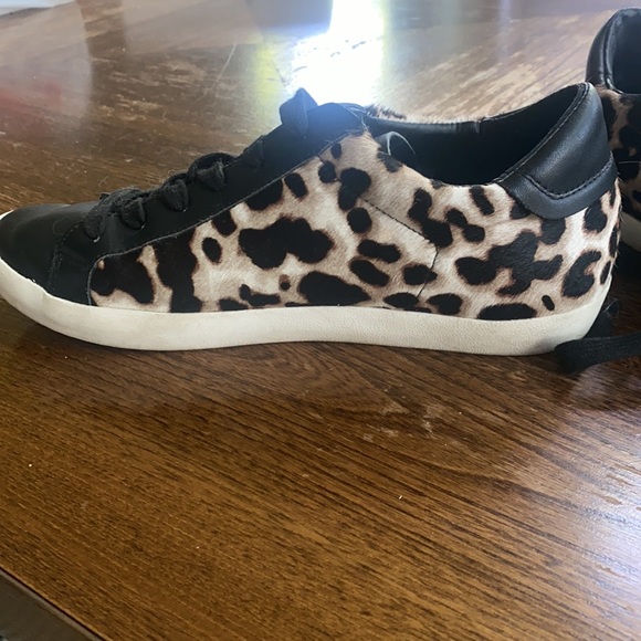 Gently used Banana Republic animal print tennis shoes - Picture 2 of 7